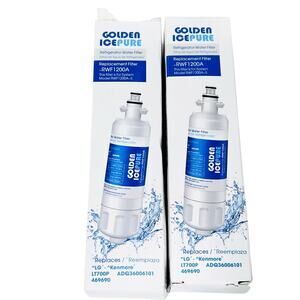 Golden Ice Pure RWF1200A Refrigerator Water Replacement Filters PACK OF 2 NEW